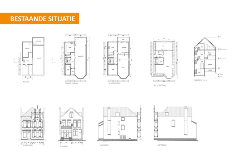 bouwtekening - nieuwe situatie